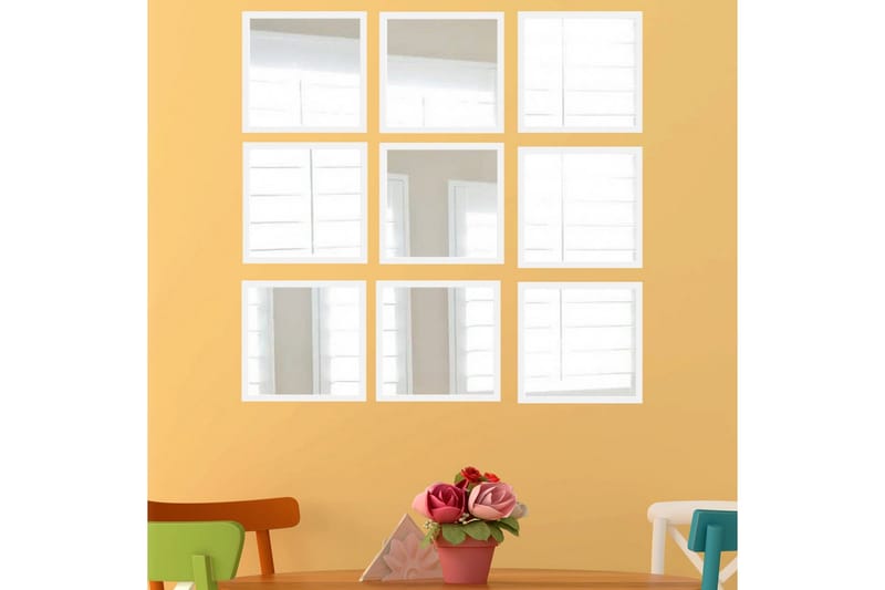 Sarata Speil - Hvit/Sølv - Innredning - Speil - Veggspeil