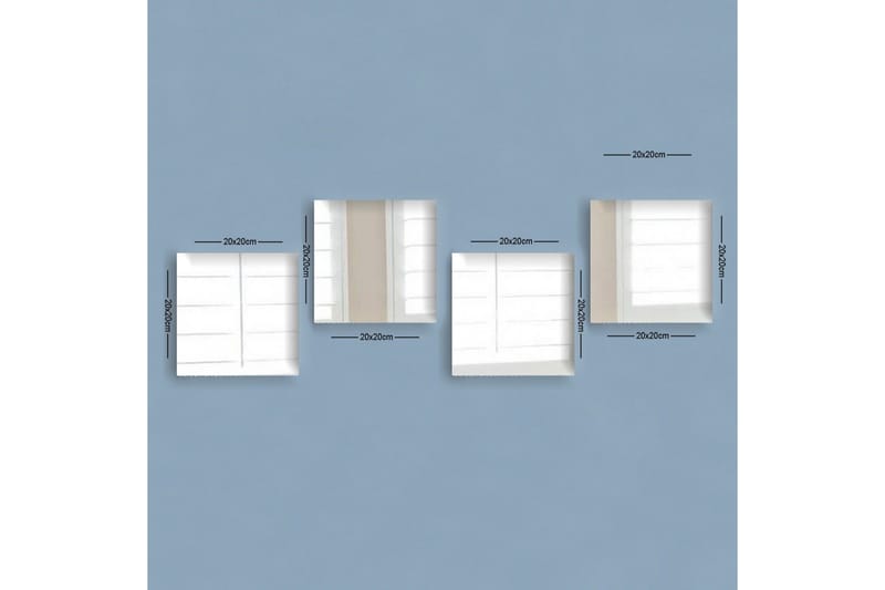 Sarata Speil - Sølv - Innredning - Speil - Veggspeil