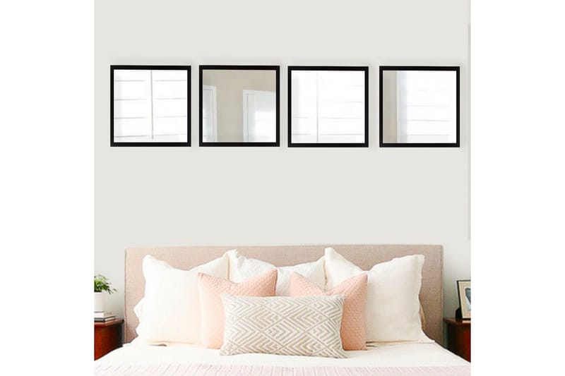 Sarata Speil - Sølv/Svart - Innredning - Speil - Veggspeil