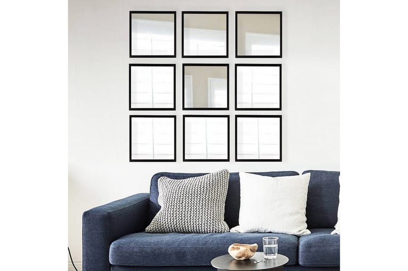 Sarata Speil - Sølv/Svart - Innredning - Speil - Veggspeil