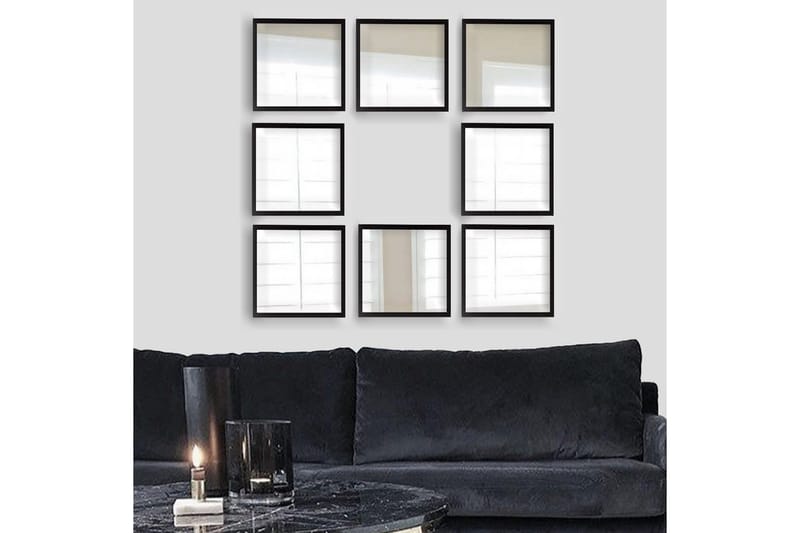 Sarata Speil - Sølv/Svart - Innredning - Speil - Veggspeil