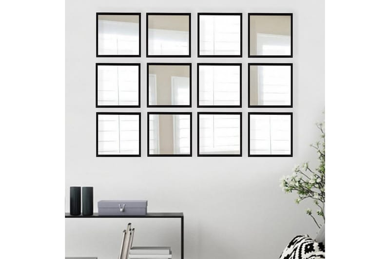 Sarata Speil - Sølv/Svart - Innredning - Speil - Veggspeil