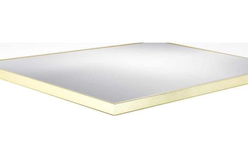 Slim Speil 40x120 cm - Gull/Aluminium - Veggspeil - Gangspeil