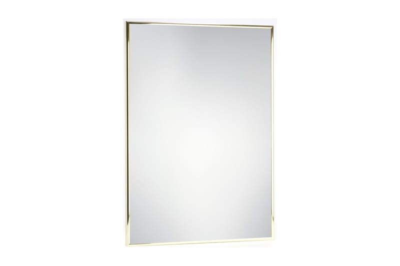 Slim Speil 40x120 cm - Gull/Aluminium - Innredning - Speil - Veggspeil