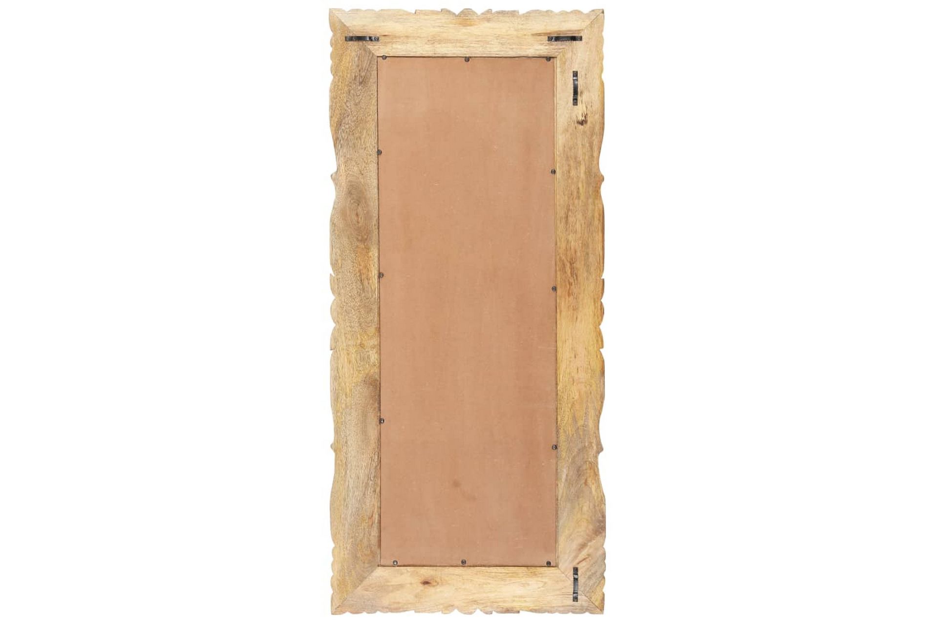 Speil 110x50 cm heltre mango - Brun - Innredning - Speil - Veggspeil