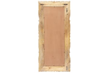 Speil 110x50 cm heltre mango - Brun - Innredning - Speil - Veggspeil