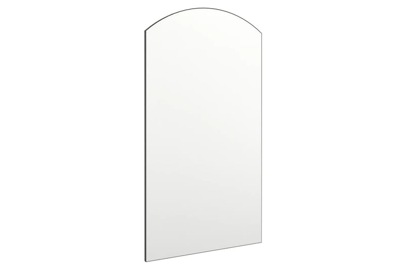 Speil 90x45 cm glass - Hvit - Innredning - Speil - Veggspeil