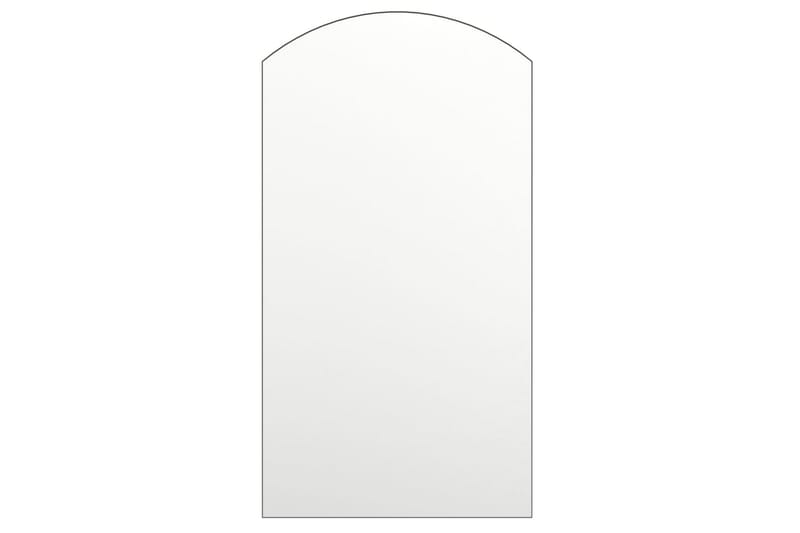 Speil 90x45 cm glass - Hvit - Innredning - Speil - Veggspeil