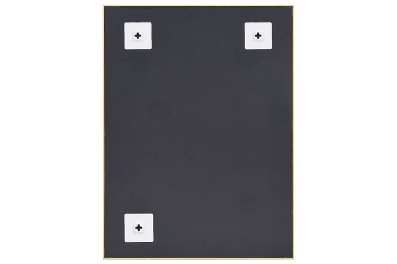 Speil gull 80x60 cm - Gull - Innredning - Speil - Veggspeil