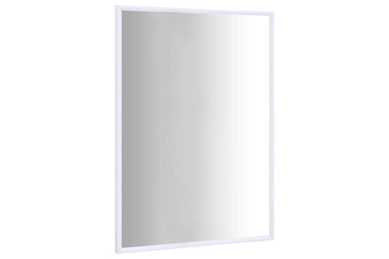 Speil hvit 70x50 cm - Hvit - Innredning - Speil - Veggspeil