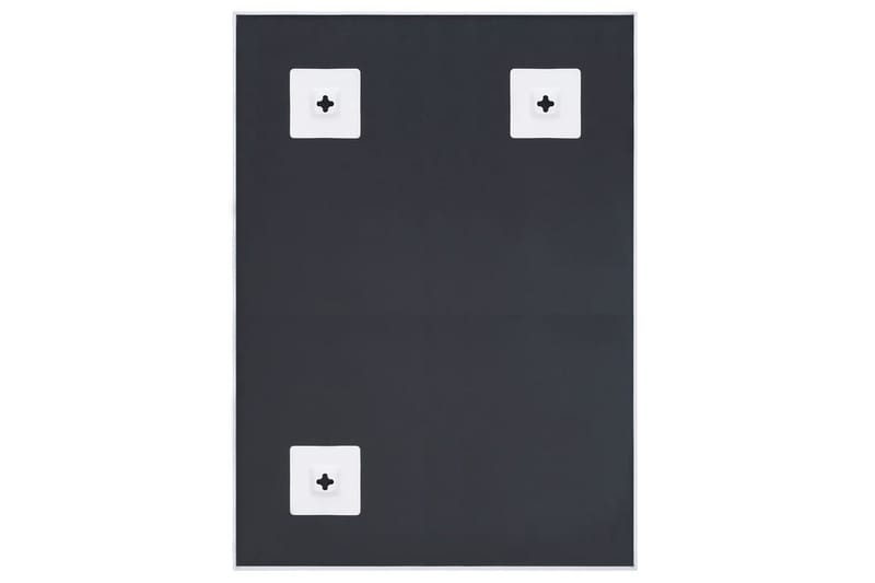 Speil hvit 70x50 cm - Hvit - Innredning - Speil - Veggspeil