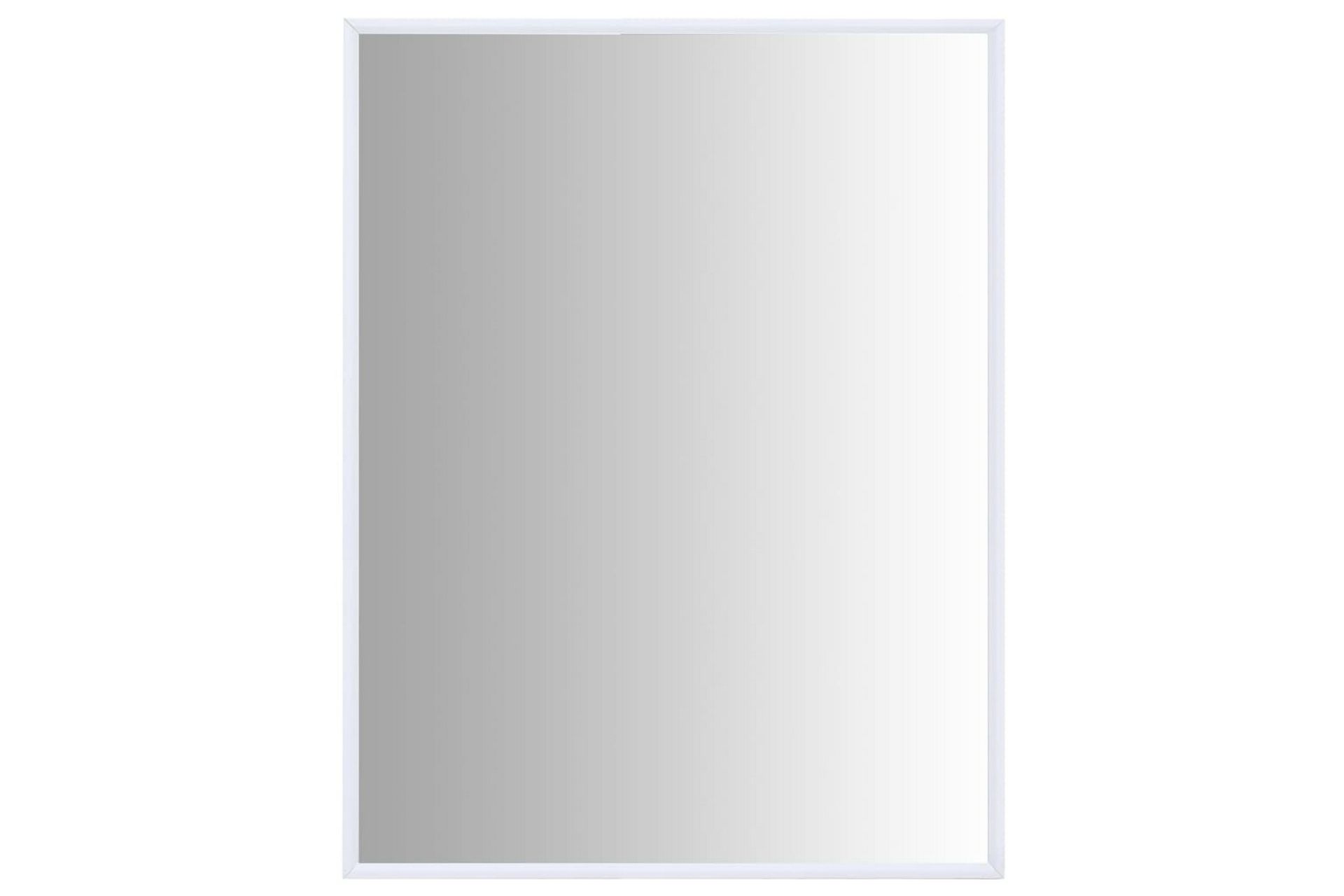 Speil hvit 80x60 cm - Hvit - Innredning - Speil - Veggspeil