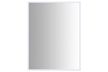Speil hvit 80x60 cm - Hvit - Innredning - Speil - Veggspeil