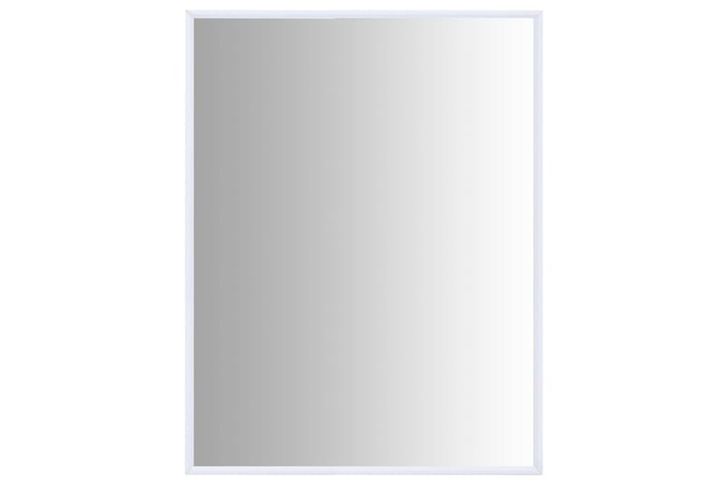 Speil hvit 80x60 cm - Hvit - Innredning - Speil - Veggspeil