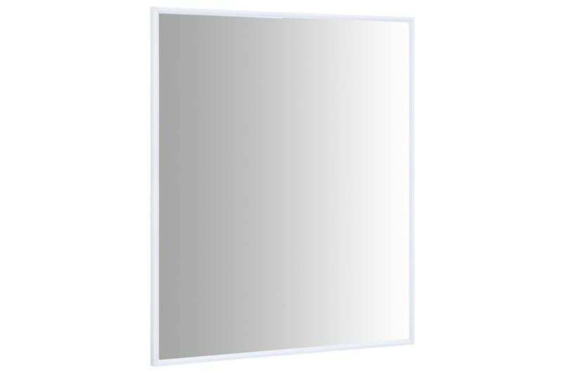 Speil hvit 80x60 cm - Hvit - Innredning - Speil - Veggspeil