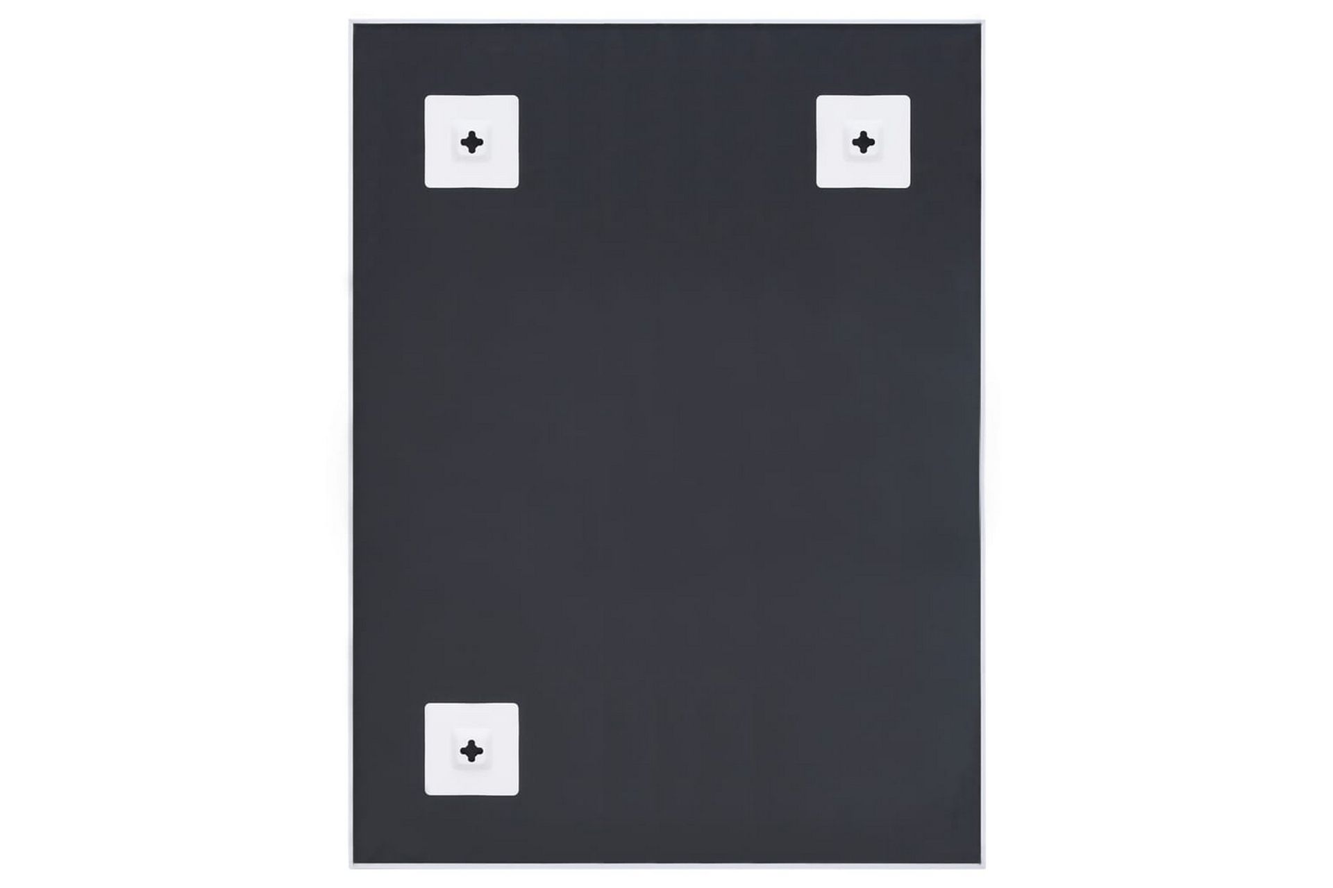 Speil hvit 80x60 cm - Hvit - Innredning - Speil - Veggspeil