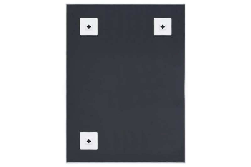 Speil hvit 80x60 cm - Hvit - Innredning - Speil - Veggspeil