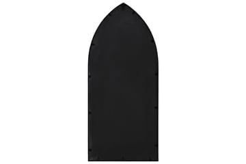 Speil svart 70x30 cm for innendørs bruk jern - Svart - Innredning - Speil - Veggspeil