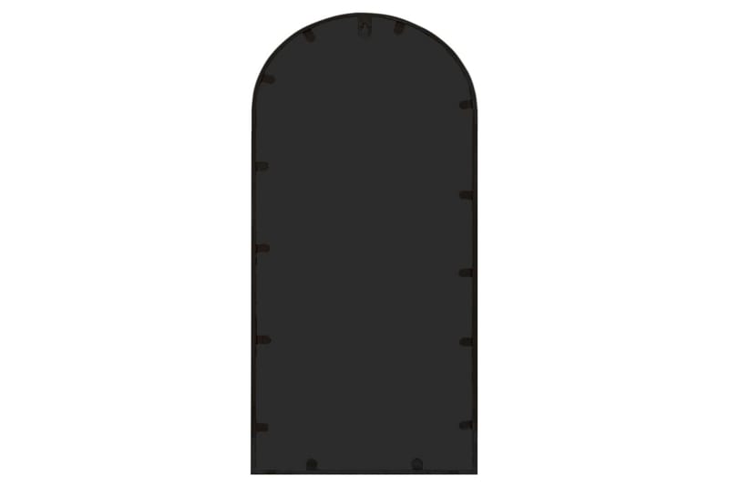 Speil svart 70x30 cm for innendørs bruk jern - Svart - Innredning - Speil - Veggspeil