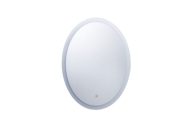 Tamirat Speil Oval med LED-Belysning - Sølv - Veggspeil - Gangspeil