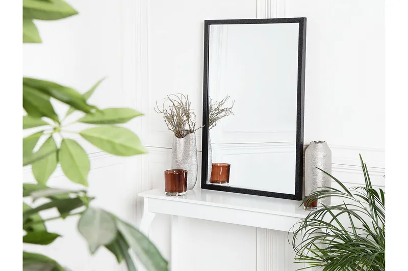 Thida Speil 60x90 cm - Svart - Innredning - Speil - Veggspeil
