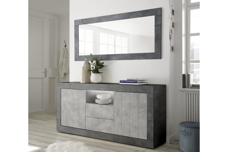 Urbino Speil 170 cm - Gråmelert - Innredning - Speil - Veggspeil