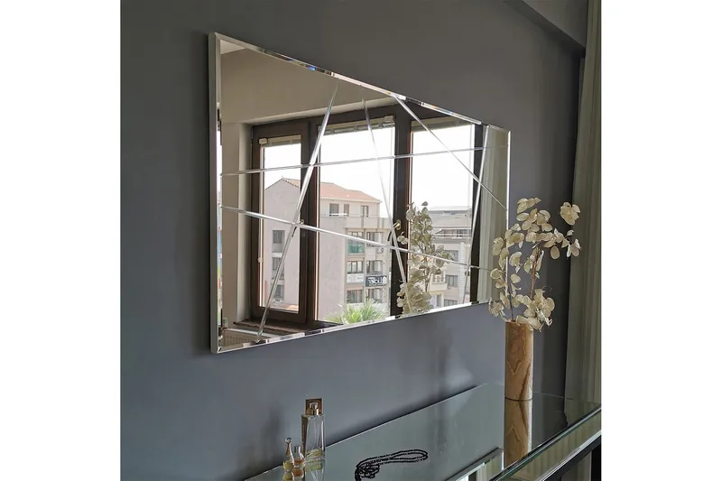 Västerort Speil Liggende - Sølv - Innredning - Speil - Veggspeil