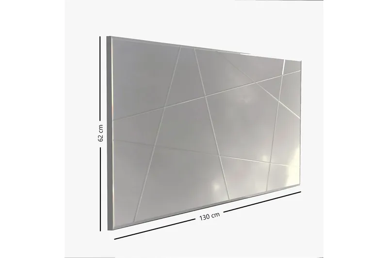 Västerort Speil Liggende - Sølv - Innredning - Speil - Veggspeil