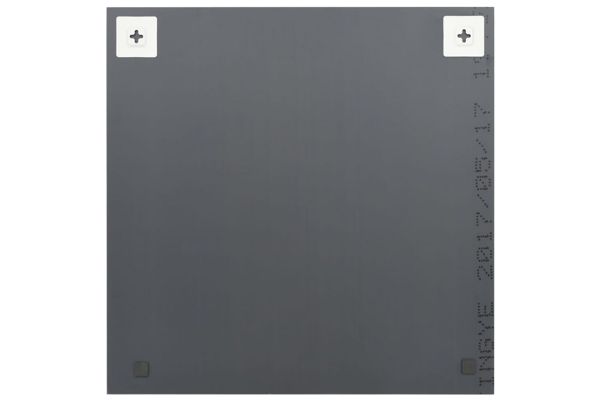 Veggspeil 2 stk 50x50 cm firkantet glass - Innredning - Speil - Veggspeil