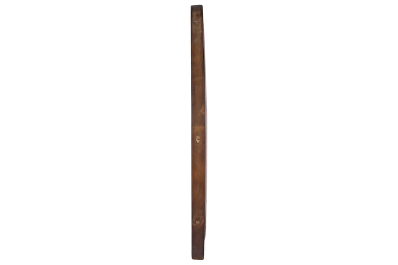 Veggspeil 60 cm teak rund - Brun - Innredning - Speil - Veggspeil