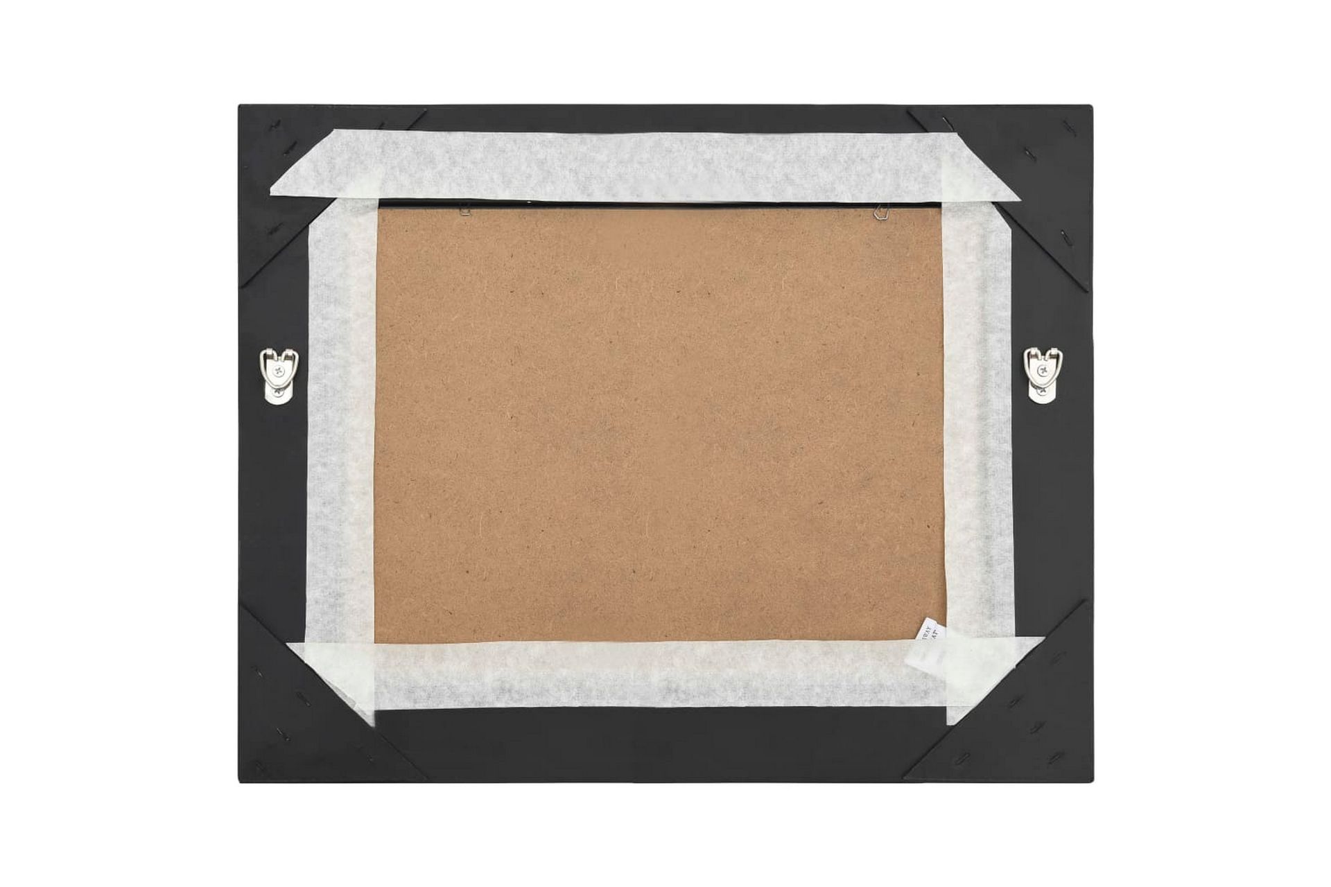Veggspeil barokkstil 50x40 cm svart - Innredning - Speil - Veggspeil