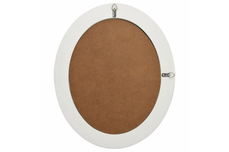 Veggspeil barokkstil 50x60 cm hvit - Innredning - Speil - Veggspeil
