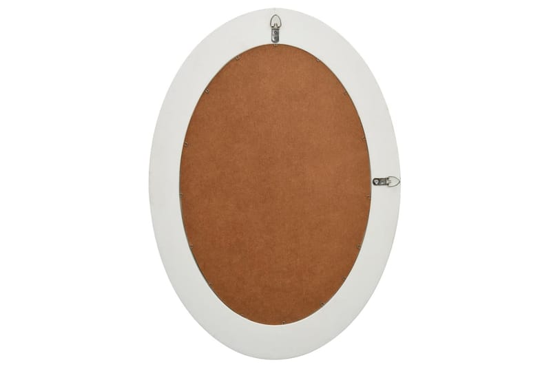 Veggspeil barokkstil 50x70 cm hvit - Innredning - Speil - Veggspeil