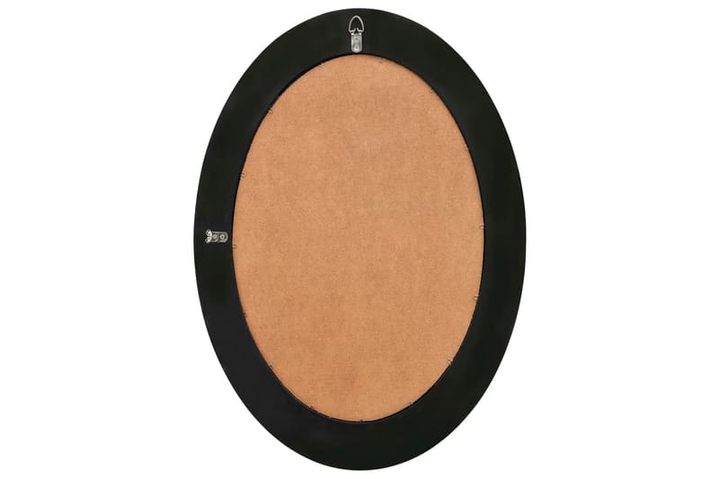Veggspeil barokkstil 50x70 cm svart - Innredning - Speil - Veggspeil