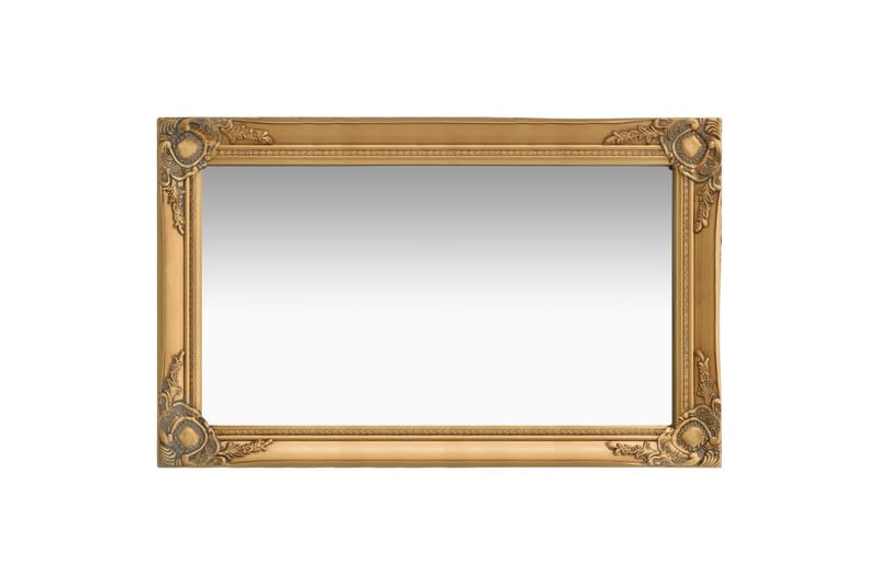 Veggspeil barokkstil 50x80 cm gull - Innredning - Speil - Veggspeil
