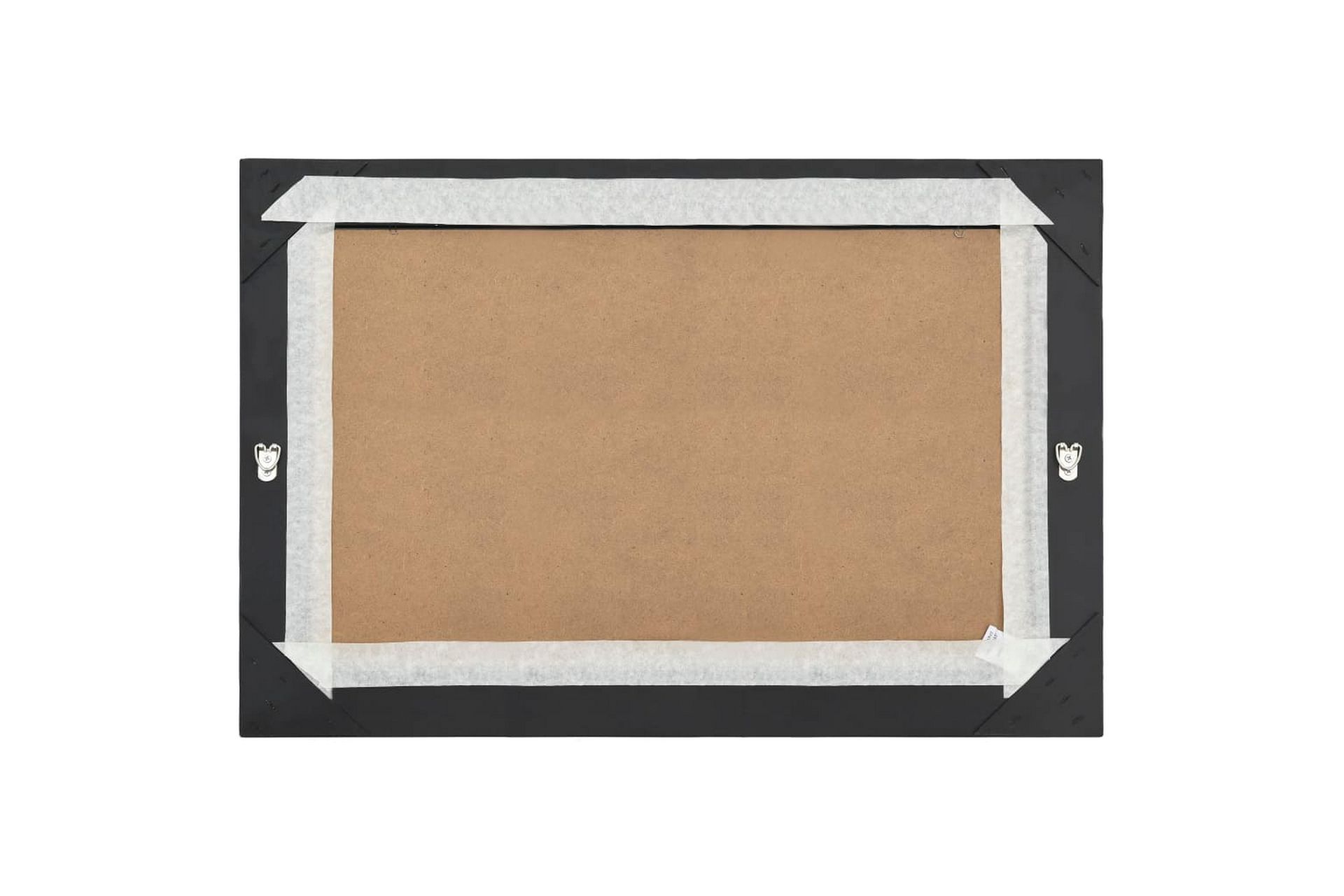 Veggspeil barokkstil 60x40 cm svart - Innredning - Speil - Veggspeil