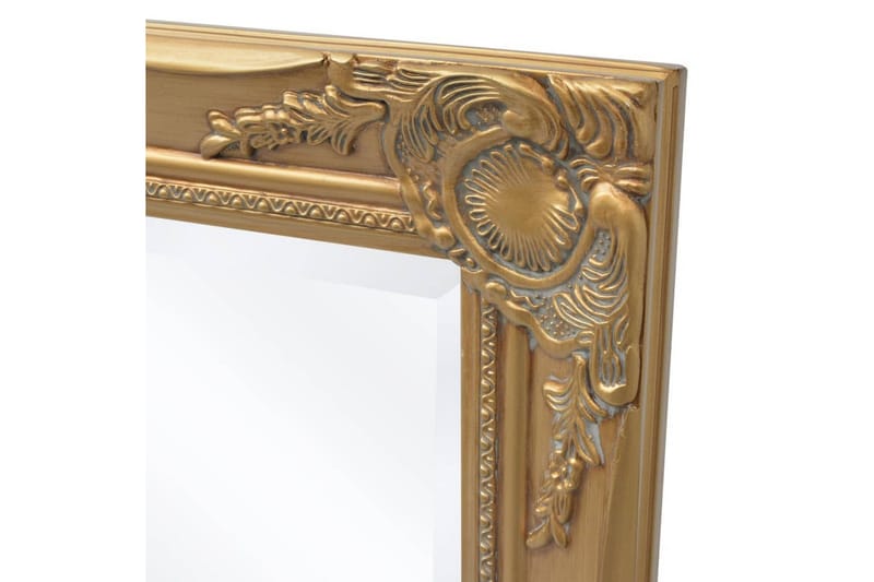 Veggspeil Barokstil 100x50 cm Gull - Innredning - Speil - Veggspeil