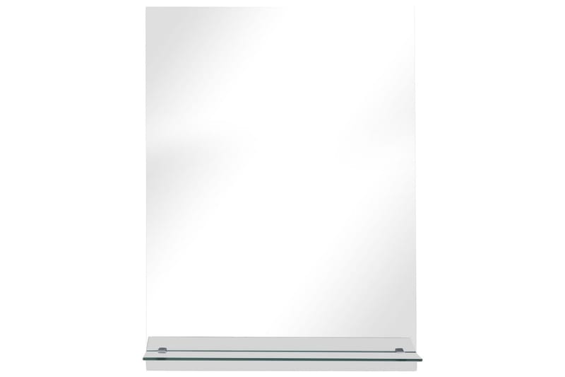 Veggspeil med hylle 30x50 cm herdet glass - Innredning - Speil - Veggspeil