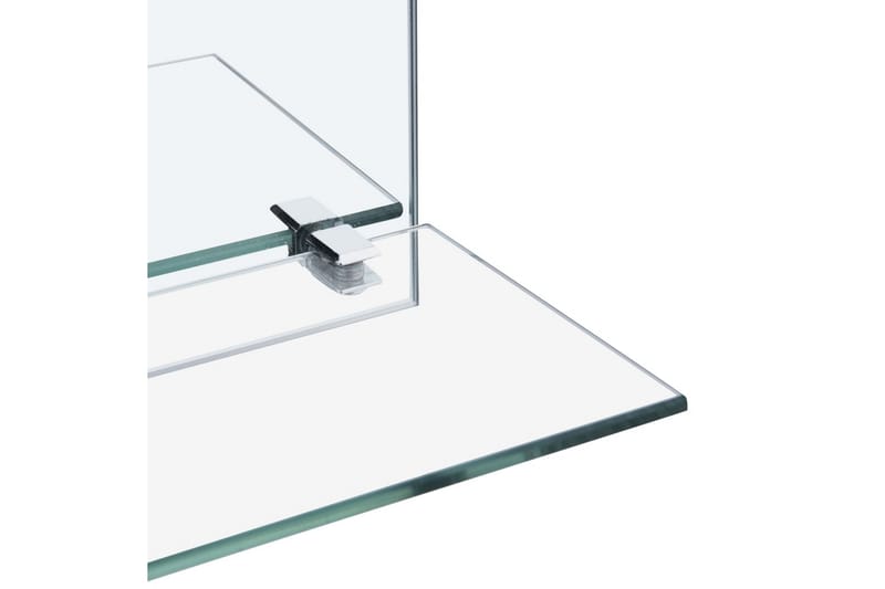 Veggspeil med hylle 30x50 cm herdet glass - Innredning - Speil - Veggspeil