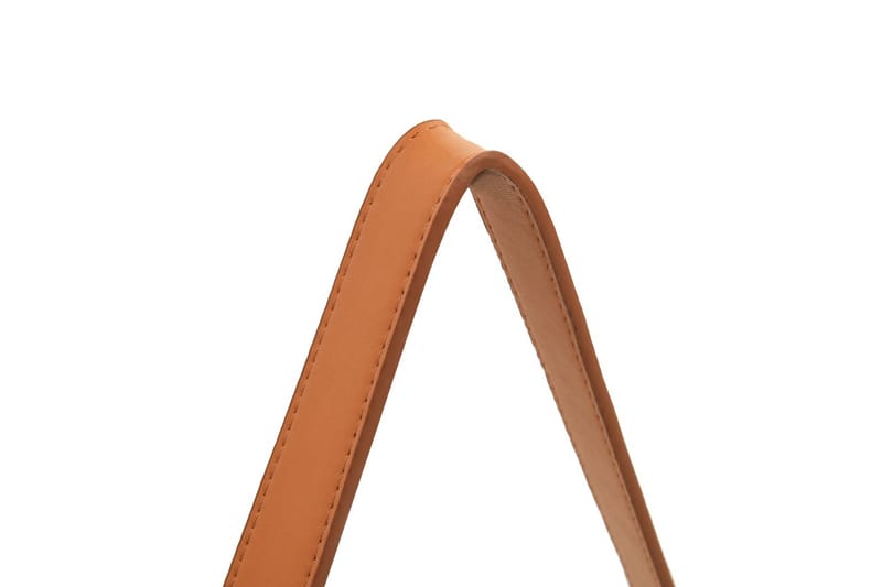 Veggspeil med stropp 40 cm hvit - Innredning - Speil - Veggspeil