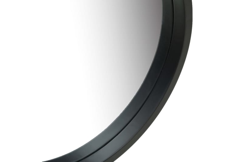 Veggspeil med stropp 40 cm svart - Veggspeil - Gangspeil