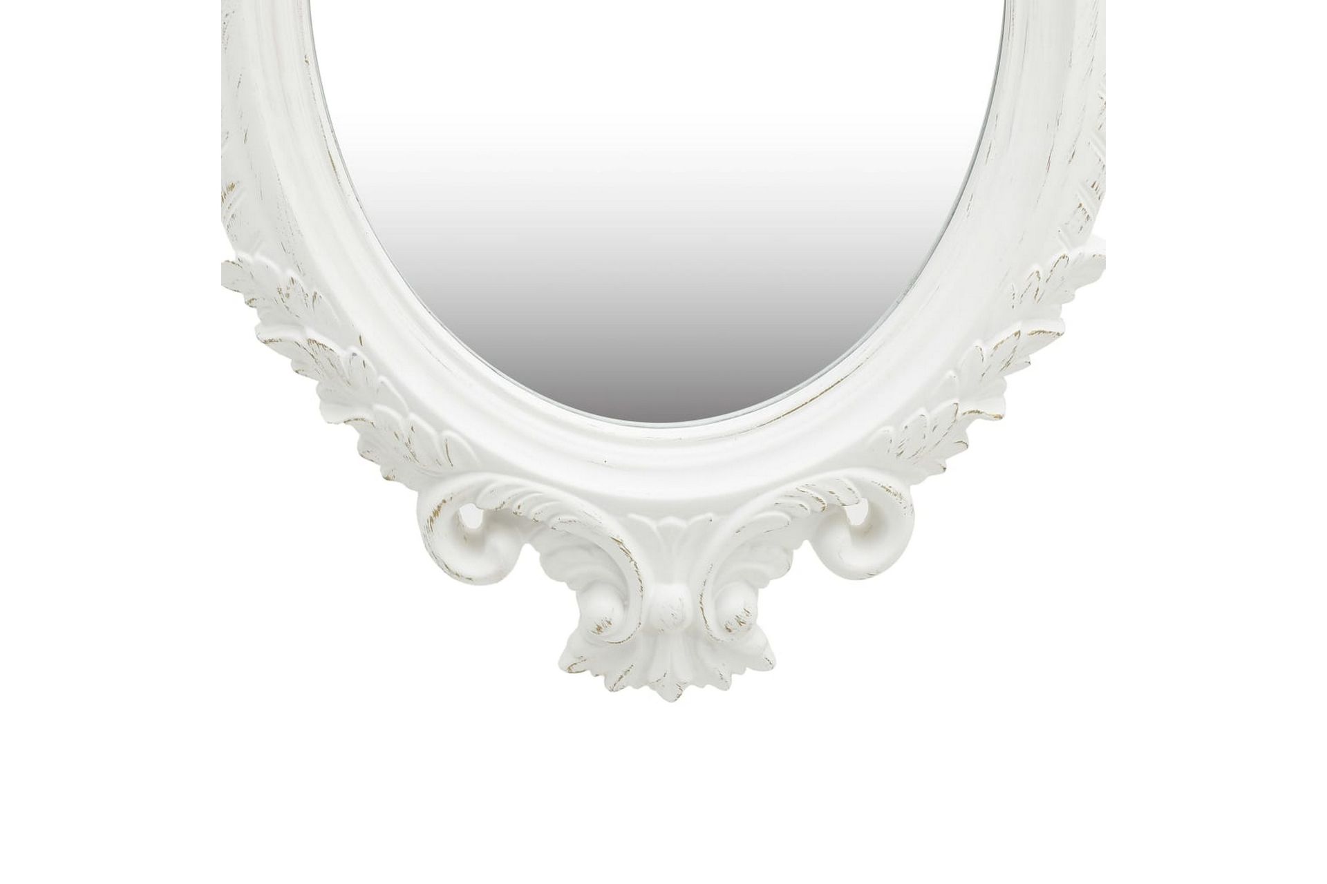 Veggspeil slott-stil 56x76 cm hvit - Innredning - Speil - Veggspeil