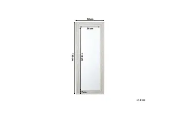 Vertou Speil 50 cm - Beige - Innredning - Speil - Veggspeil