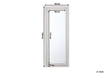 Vertou Speil 50 cm - Beige - Innredning - Speil - Veggspeil