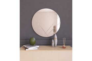 Vocal Speil 60 cm Rund - Hvit - Innredning - Speil - Veggspeil