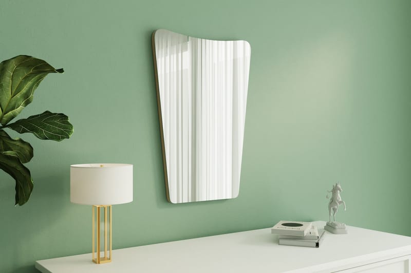 Veliza Veggspeil Rektangulær 50 cm - Beige - Innredning - Speil - Veggspeil