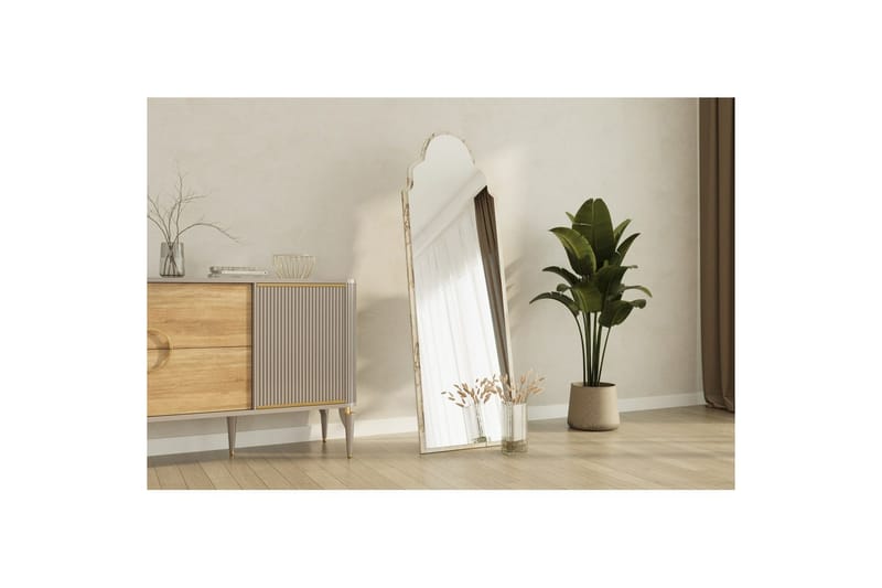 Vetra Gulvspeil 50x160 cm - Hvit - Innredning - Speil - Helkroppsspeil