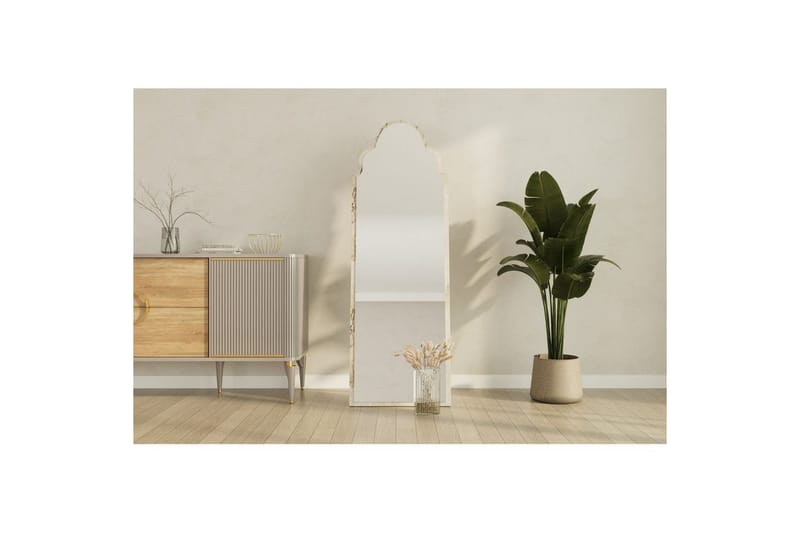 Vetra Gulvspeil 50x160 cm - Hvit - Innredning - Speil - Helkroppsspeil