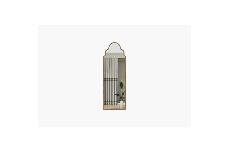 Vetra Gulvspeil 50x160 cm - Rødfarget tre - Innredning - Speil - Helkroppsspeil
