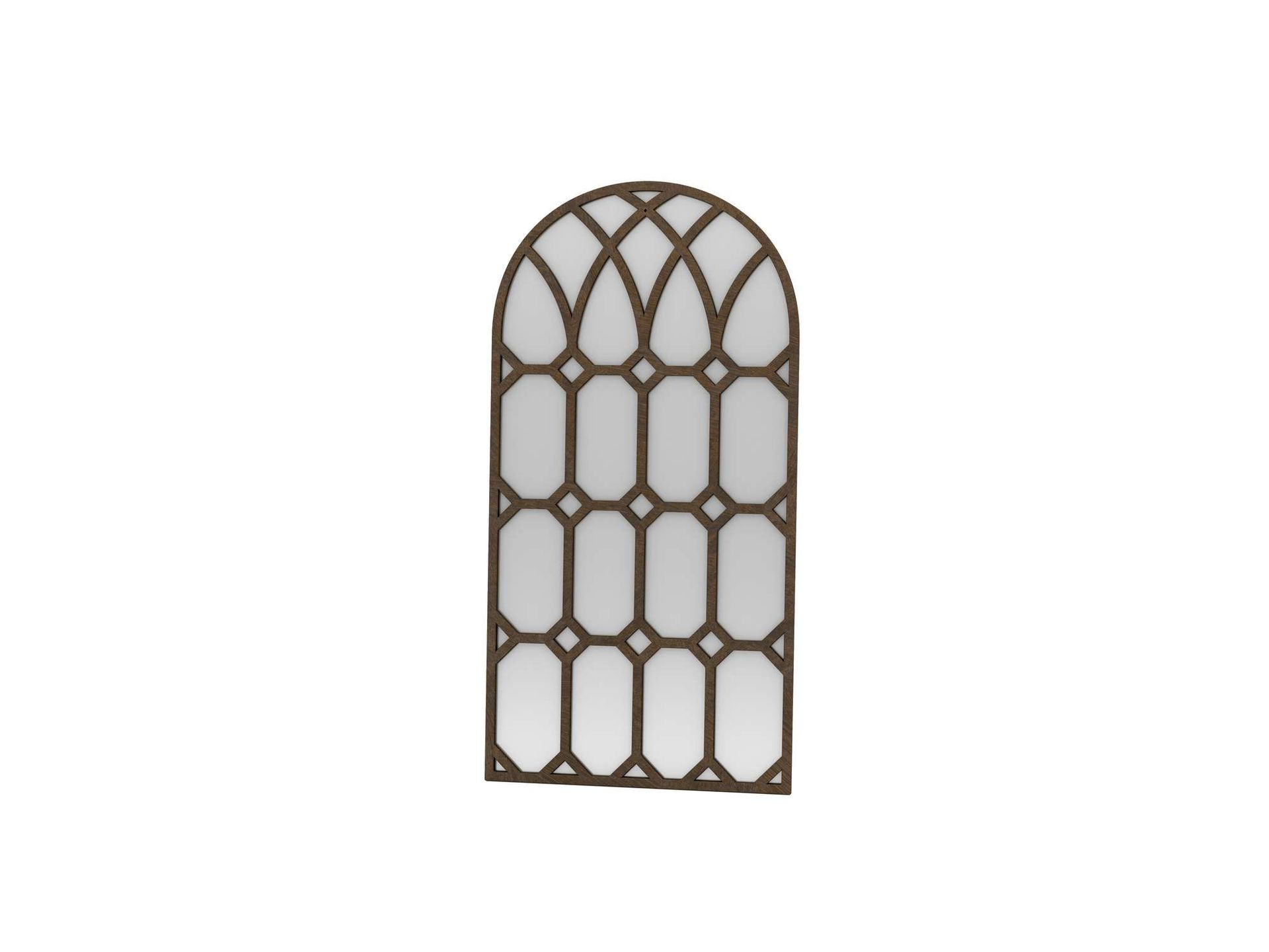 Vinor Gulvspeil 180 cm - Brun